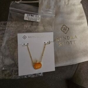 Kendra Scott Pumpkin Neclace